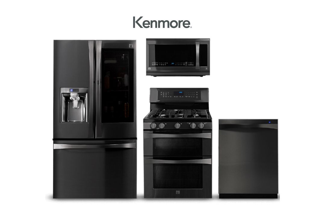 Esquire Appliance Repair technician servicing a Kenmore appliance in Orange County