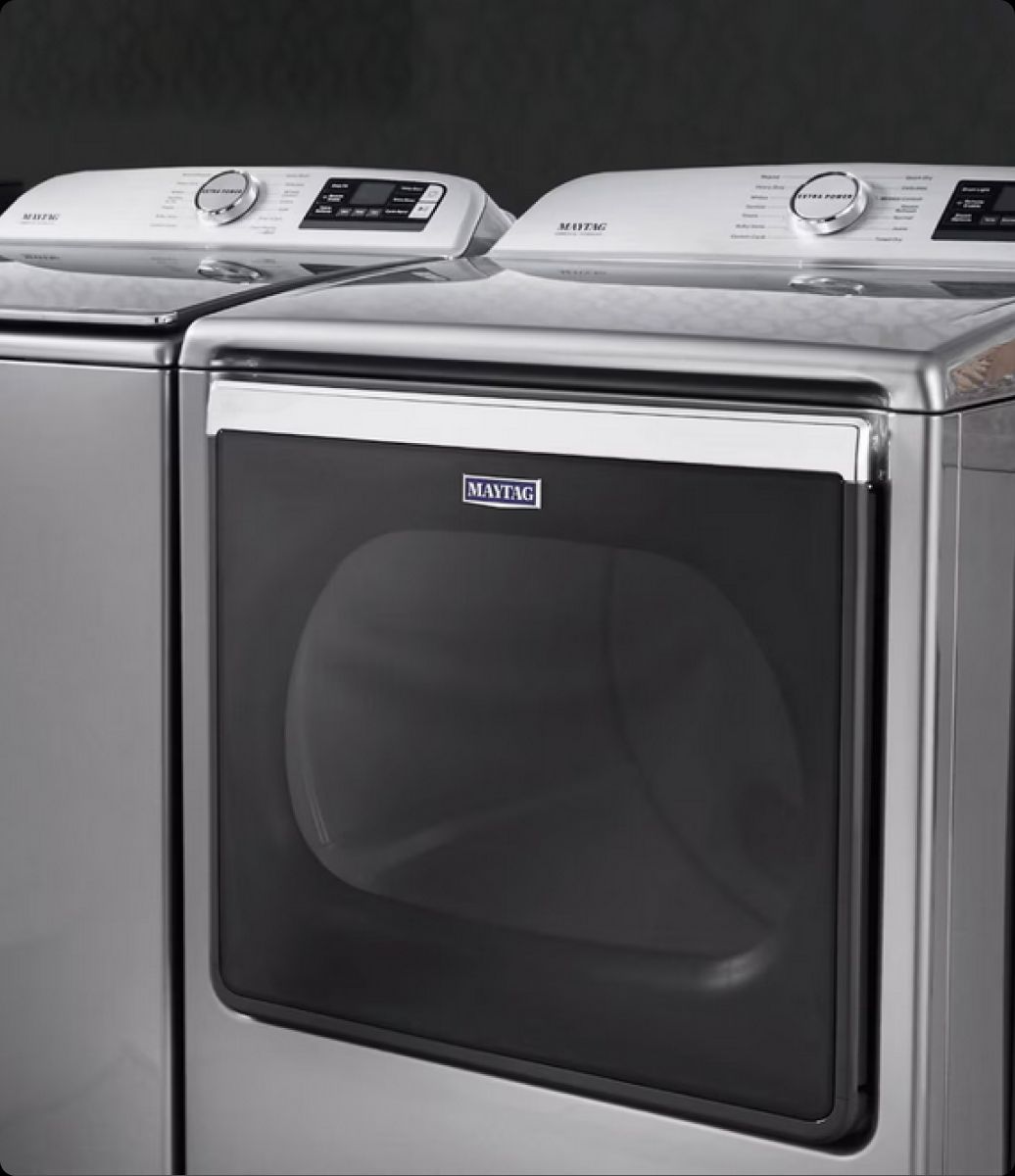 Esquire Appliance Repair technician servicing a Maytag appliance in Orange County